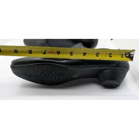 Josef Seibel Tina Clogs Booties Shoes Womens Size 39 US 8-8.5 US Black Leather - Picture 3 of 14